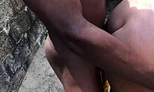 Real Naija Homemade Pornstar Tits Bounce in Outdoor Lingerie Fuck