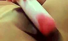 want so much dick i had to make my own homemade dildo toy colombian style