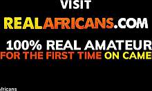 African stud plows fat ebony's hairy bush quick and deep