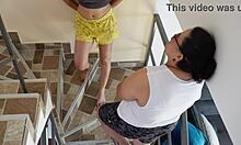 wanna see my fat girlfriend's huge tits bounce during fingering massage?