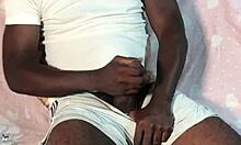 omg look at this bbc getting such a sloppy handjob from the milf!!