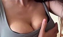 Wife Flaunts Massive Tits and Huge Nipples to Crowds Publicly