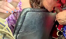 Russian roulette gangbang spins into wild orgy chaos