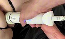 i'm sucking his huge cock deep and taking it like a good obedient girl with anal hook pulling tight