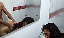 Colombian Big Tits Babe Fucks Hard In Steamy Shower!