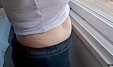 transparent shirt stepmom masturbates solo