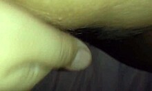 Chubby latina spreads wet big pussy lips teases horny folds closeup dripping