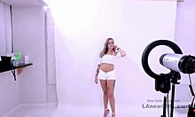 oh man that enchanting brunette muse i fucked her so good at the modeling audition ugh