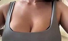 Wife Flaunts Massive Tits and Huge Nipples to Crowds Publicly