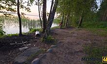 Skilled milf teaches young guy proper girlfriend fucking skills