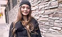 damn latina babe you got caught but wanna see her full sexy prostitute video?