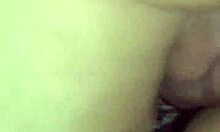 Arab wife slaps ass rides husband's huge cock in passionate creampie handjob frenzy