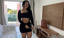 Real Estate Agent Gives Apartment Tour with a Steamy Twist During Viewing