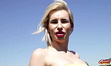 German Scout Coco De Wit Big Lips Tits Bitch Rough Outdoor Anal Pickup Casting Facial