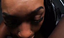 my sexy ebony gf slut gets fucked hardcore licks squirts cum in mouth