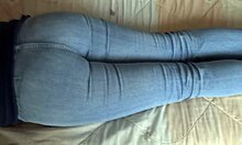 stepmom spreads fat ass begs hard fuck huge cumshot voyeur