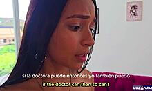 emma and leo visit dr kathylee for anal fear cure rough threesome