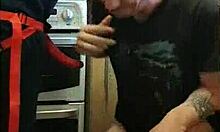 PEGGING Boyfriends Ass in Kitchen Cornfield Bathroom Ass to Mouth!!