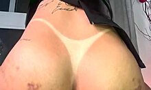 kalena mitrak loves fan orders slamming dildo deep in her tanned latina ass 🔥🍑