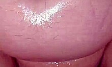 Arab wife slaps ass rides husband's huge cock in passionate creampie handjob frenzy