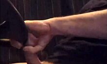 rusty happy hairy big belly dude masturbates solo with raw pleasure