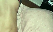 Blonde Step-Mom Shares Bed in Lingerie for Secret Creampie Encounter