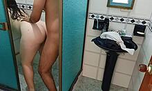 Hidden Cam Spies Big Ass Latina Strip To Intense Accidental Fuck