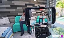 Lila Love! Stepdad Helps Her Go Viral with Deepthroat Doggystyle?!