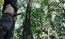 my hot stepdaughter teased me in woods... i took her tight ass virginity!!