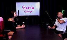 Huge Black Cock Shoved Deep In Naughty Mulata's Mouth!