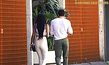 classy tricked colombian 18yo teen spreads for older man's cock