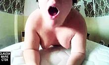 fat amateur couple tickling fetish fucking pussy on dirty mattress