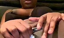 i masturbate my creamy pretty juicy shaved ebony black pussy ass