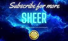 Beautiful latina's tight wet pussy rides cock cowgirl nonstop