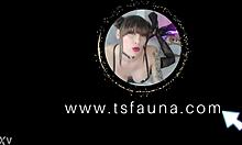 transgender girl showing her tight anal hole 🍑✨