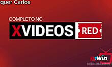 she spanks her latino slave's ass hard leaving red marks so he learns to respect n obey her femdom ways.