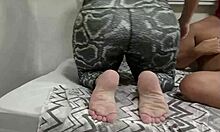 desperate fat wife shows asshole pussy on period husband watches