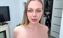 my cute polish housekeeper strips barefoot outdoors then polishes my cock with her big ass for cash in bedroom