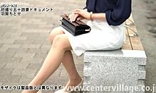 firsttime filming fifty year old wife chitose hagas real creampie fuck