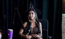 crossdressing swingers reveal exhibitionist secrets in sheer halloween lingerie game