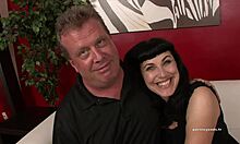 amateur couple claudine and james fuck hardcore first time on camera with creampie finish