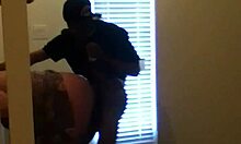 Homemade Interracial Sex Tape in Bathroom