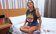 pornstar valen pink fucks fans on street date casting!