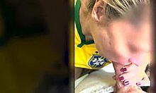 married wife cheers brasil game 😍⚽🔥