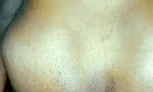 😩 First time my tight ass takes huge dildo pounding to gaping creampie!