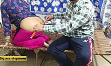 tailor fucks hot indian milf pussy at shop licking