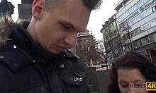 guy takes cash from hunter to fuck his little girlfriend 😈💸