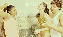 Uttaran20 and her BFF share wild threesome fucking