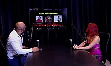 Mom and dad support daughter fucking three guys. She answers never have I ever while mommy rides or grinds - Bruna Ferrari in sheer red