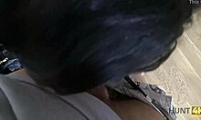 guy takes cash from hunter to fuck his little girlfriend 😈💸